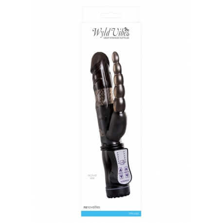 Vibratore Doppio WYLD VIBES RATTLER BLACK