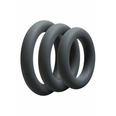 Set rings OPTIMALE 3 C-RING SET THICK SLATE