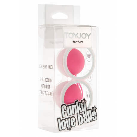 PALLINE FUNKY LOVE BALLS PINK