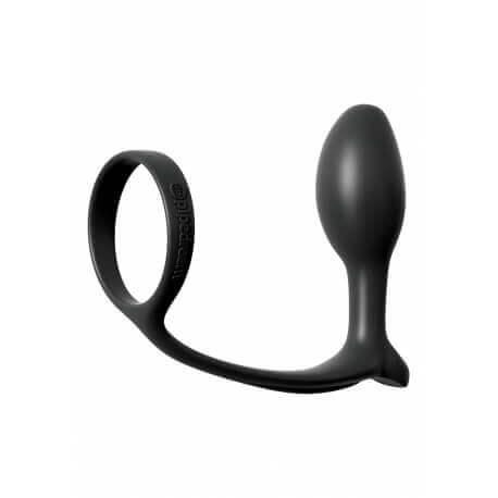 STIMOLATORE PROSTATA Ass Gasm Cock Ring Beginners Black