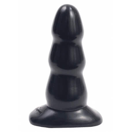 PLUG ANALE TRIPLE RIPPLE BUTT PLUG BLACK M