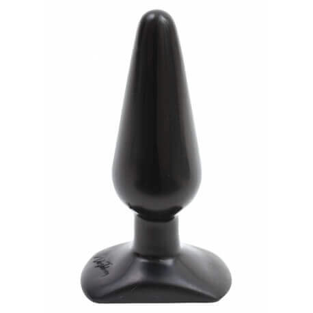 PLUG ANALE BLACK BUTT SMOOTH MEDIUM