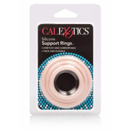 Three Rings Phallic Silicone Nero_Bianco-Meat