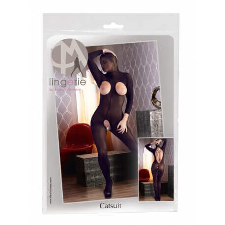 Suit Sexy Catsuit, Mask S-L