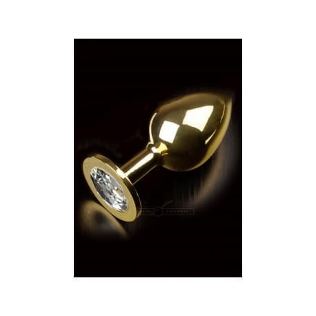 Plug anal gold large 7.5 cm