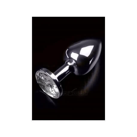 Plug anal silver small 7.5 cm